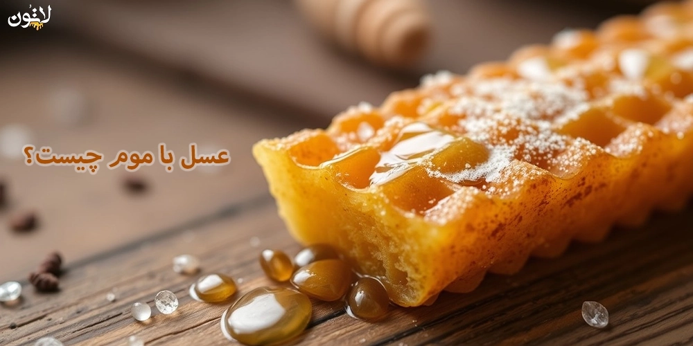 عسل-با-موم